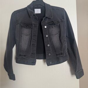 Classic Black Denim Jacket